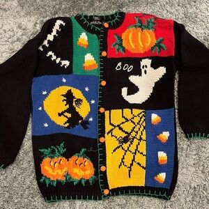 Women’s Halloween Cardigan Sweater
